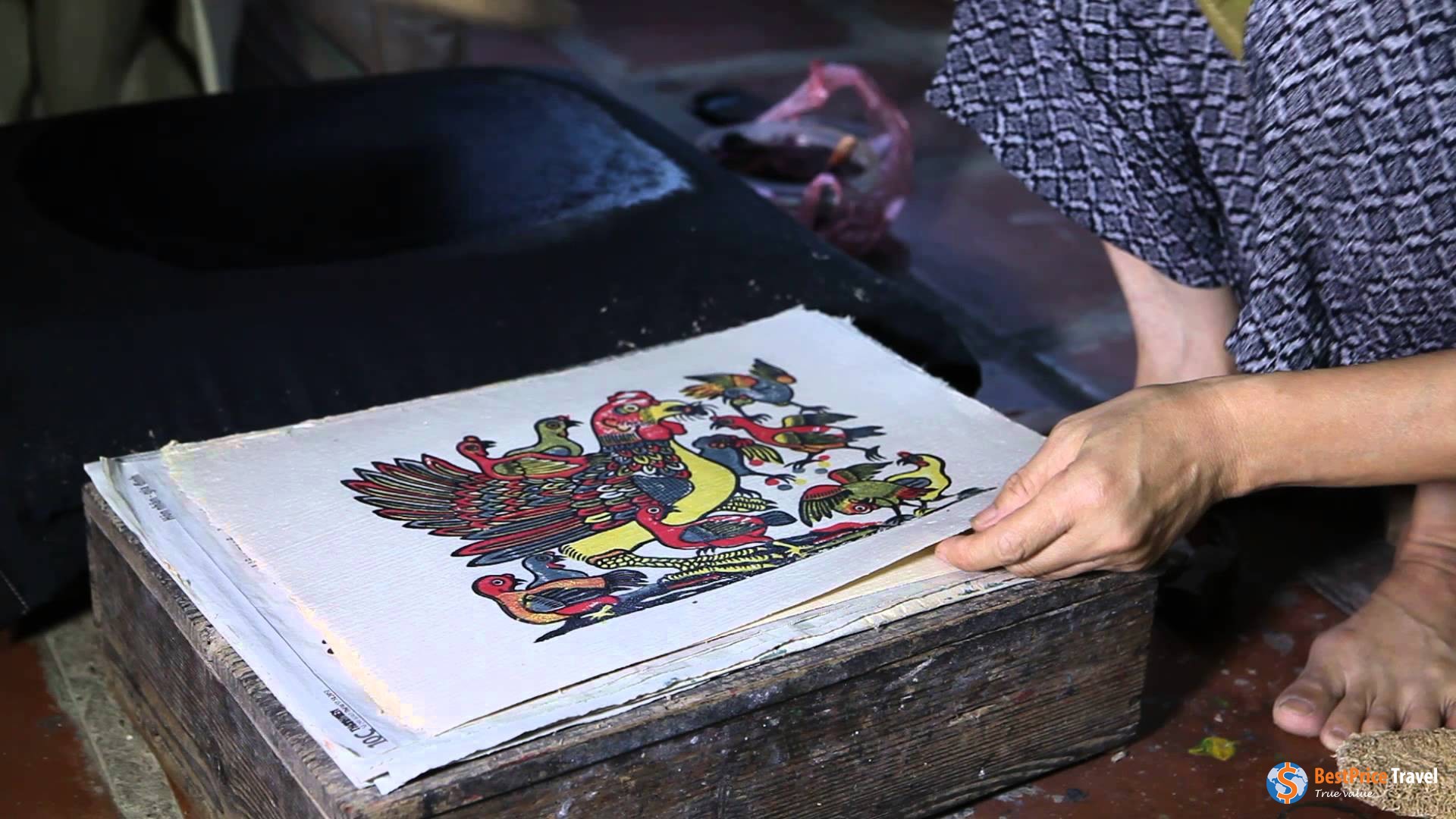 Dong Ho Paintings was born in Dong Ho Village.