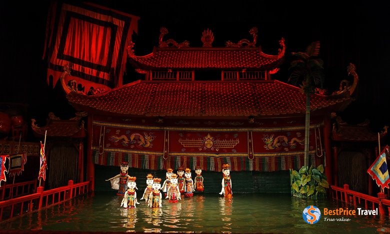 Water puppet show - must-do in vietnam
