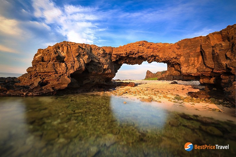 To Vo Gate, Ly Son - where you can watch the sunset, sunrise