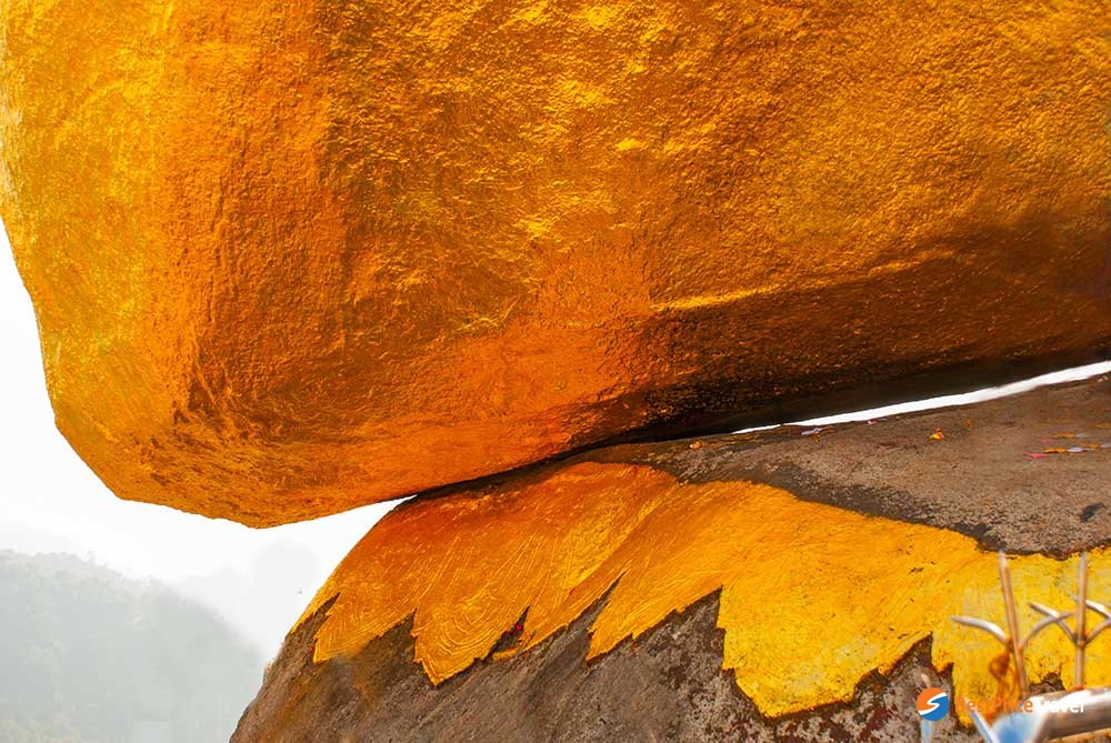 The gap between the rock - the most mysterious thing in myanmar, indochina