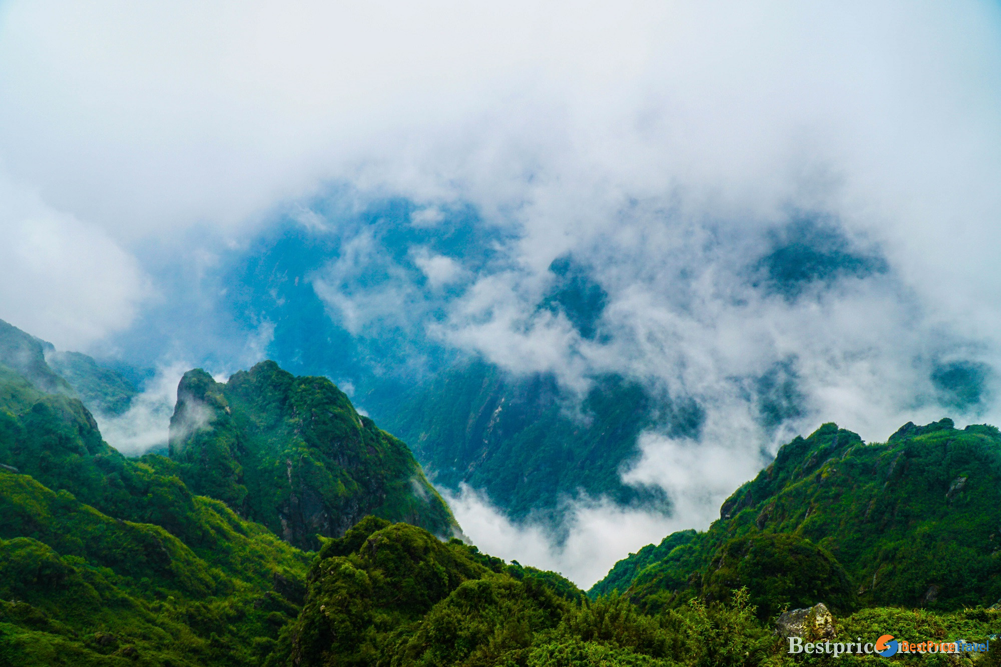 View from Fansipan Peak