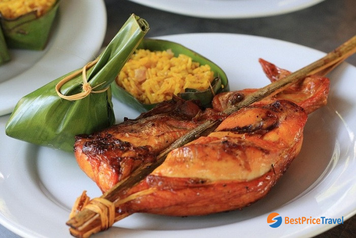 Savanakhet Chicken - interesting laos traditional dish