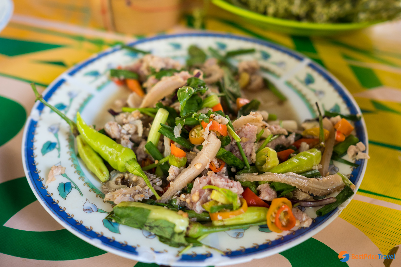 Laap - typical must-try food in laos