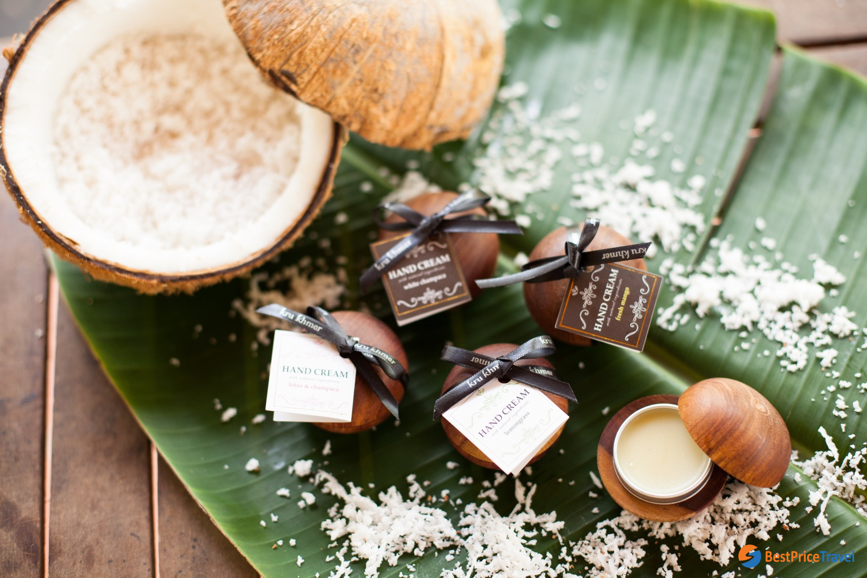 Cambodia DIY natural hand cream "Kru Khmer Botanical"