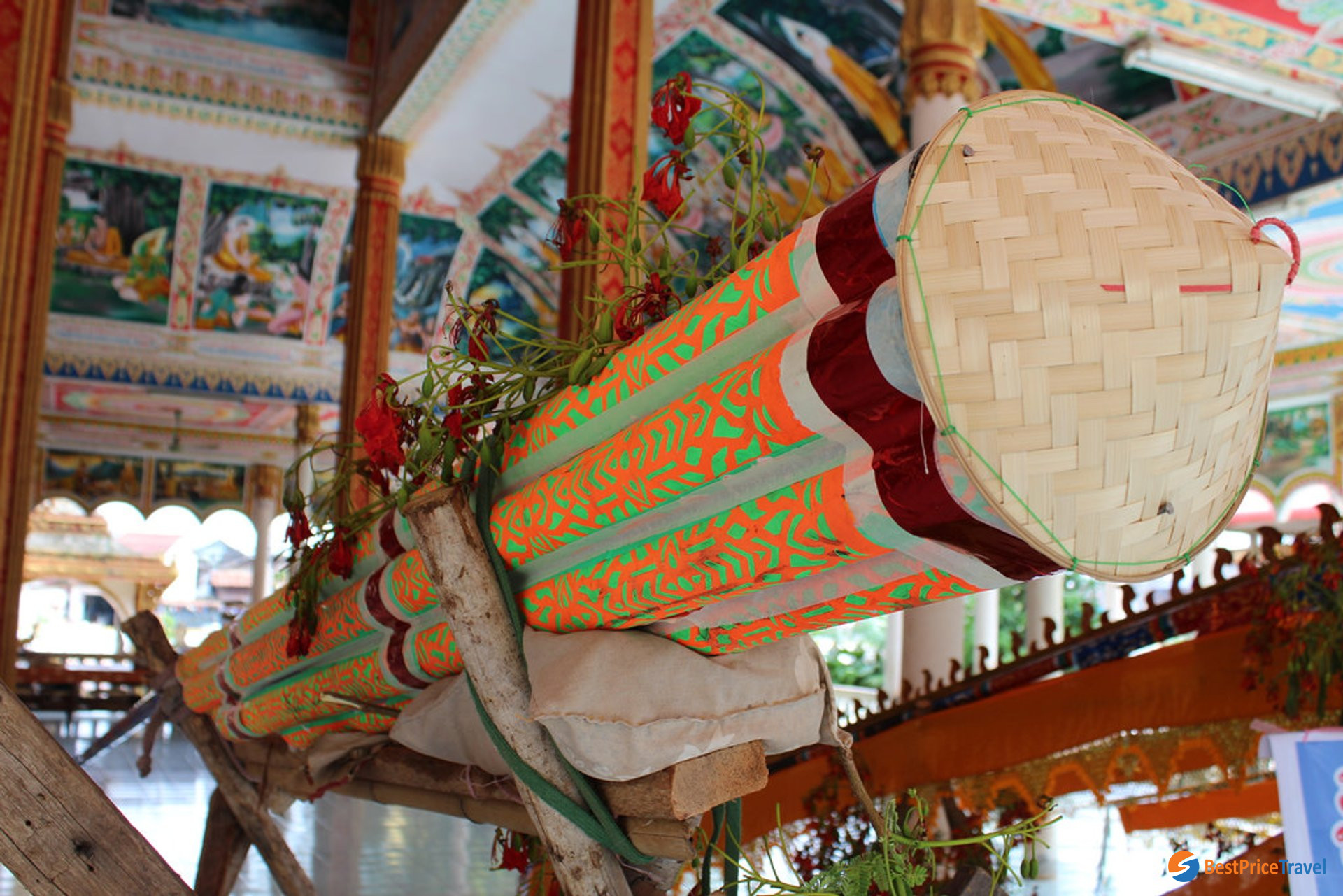 A Huge Rocket In The Festival