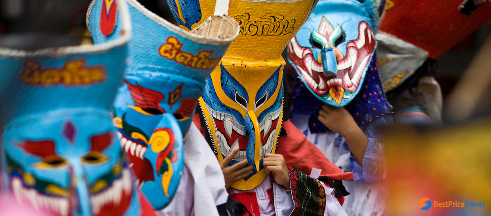 Phi Ta Khon festival in Thailand