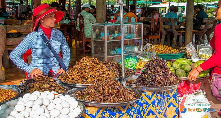 Cambodian market
