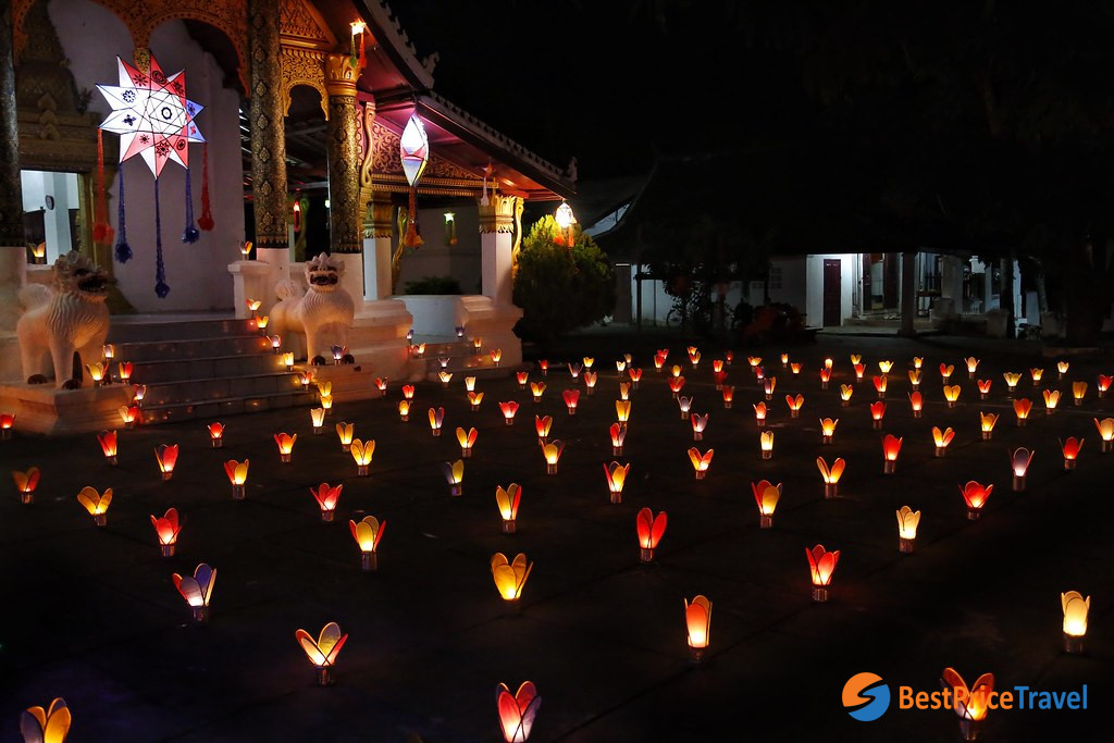 The Festival of Lights is known as Awk Phansa Festival