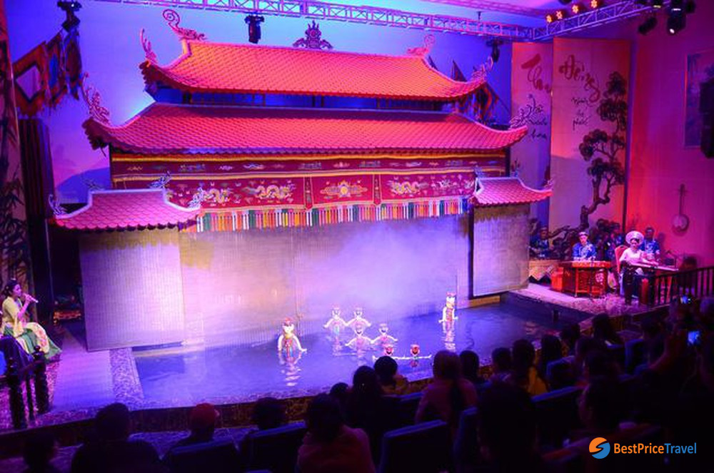 Water Puppet Show at Hoang Gia International Park in Halong