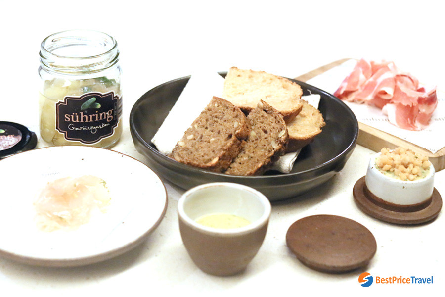 Michelin dishes at S&uuml;hring, Bangkok