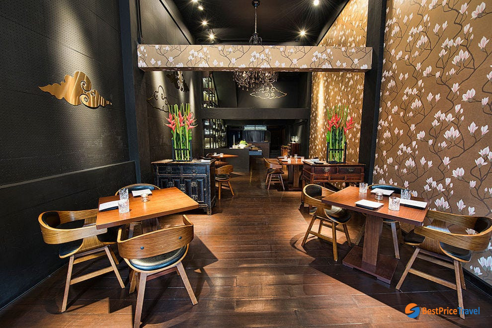 Saawaan restaurant - Michelin restaurant in Bangkok