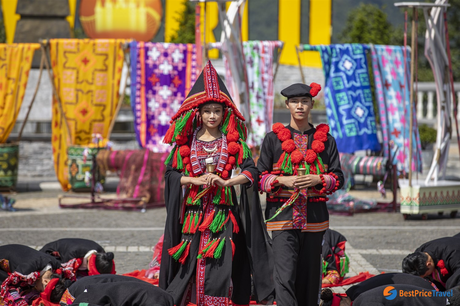 Wedding Costume Of Red Dao is one of the top things to buy in Sapa