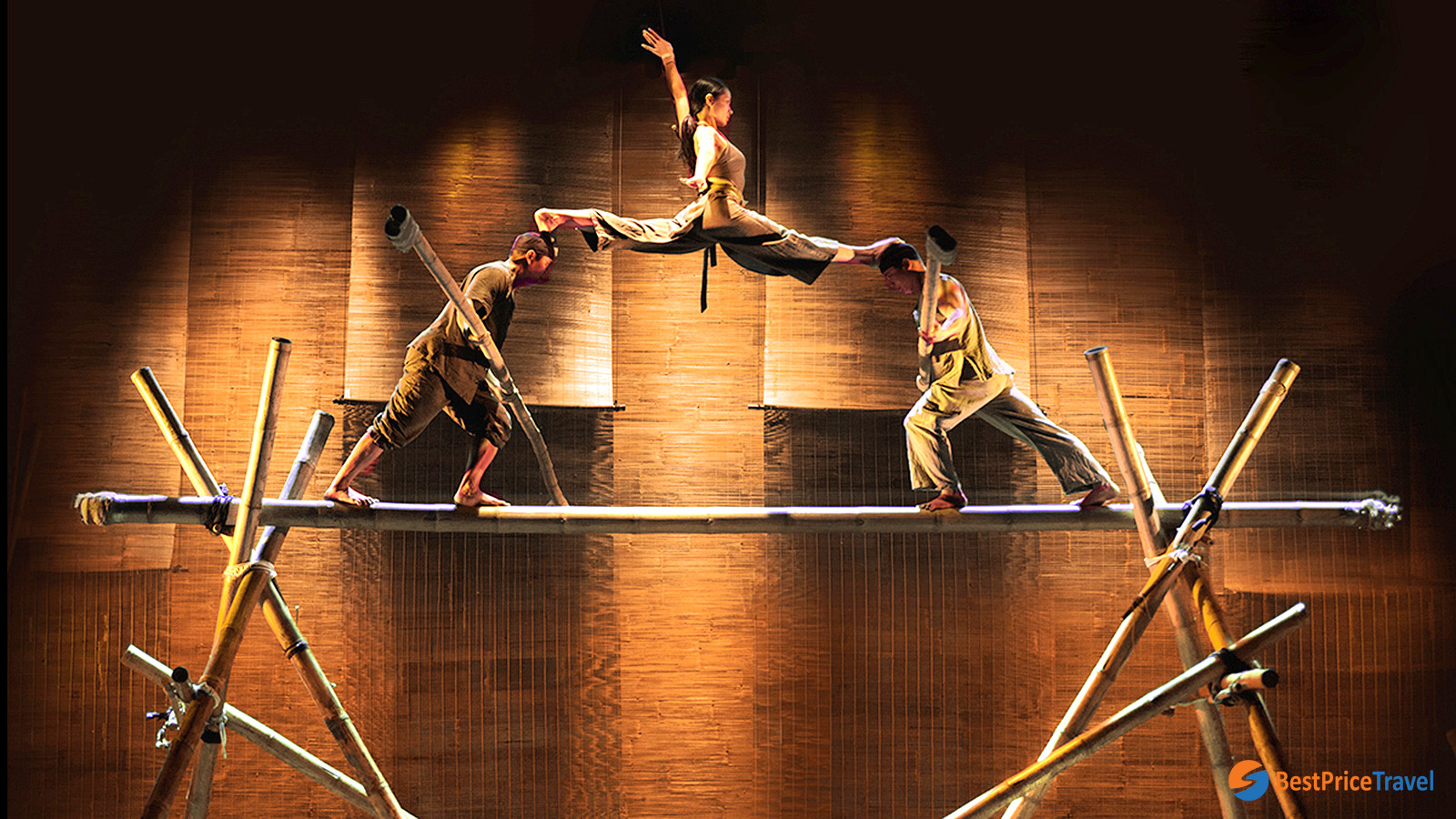 Bamboo is the main material of &ldquo;My Village&rdquo; show