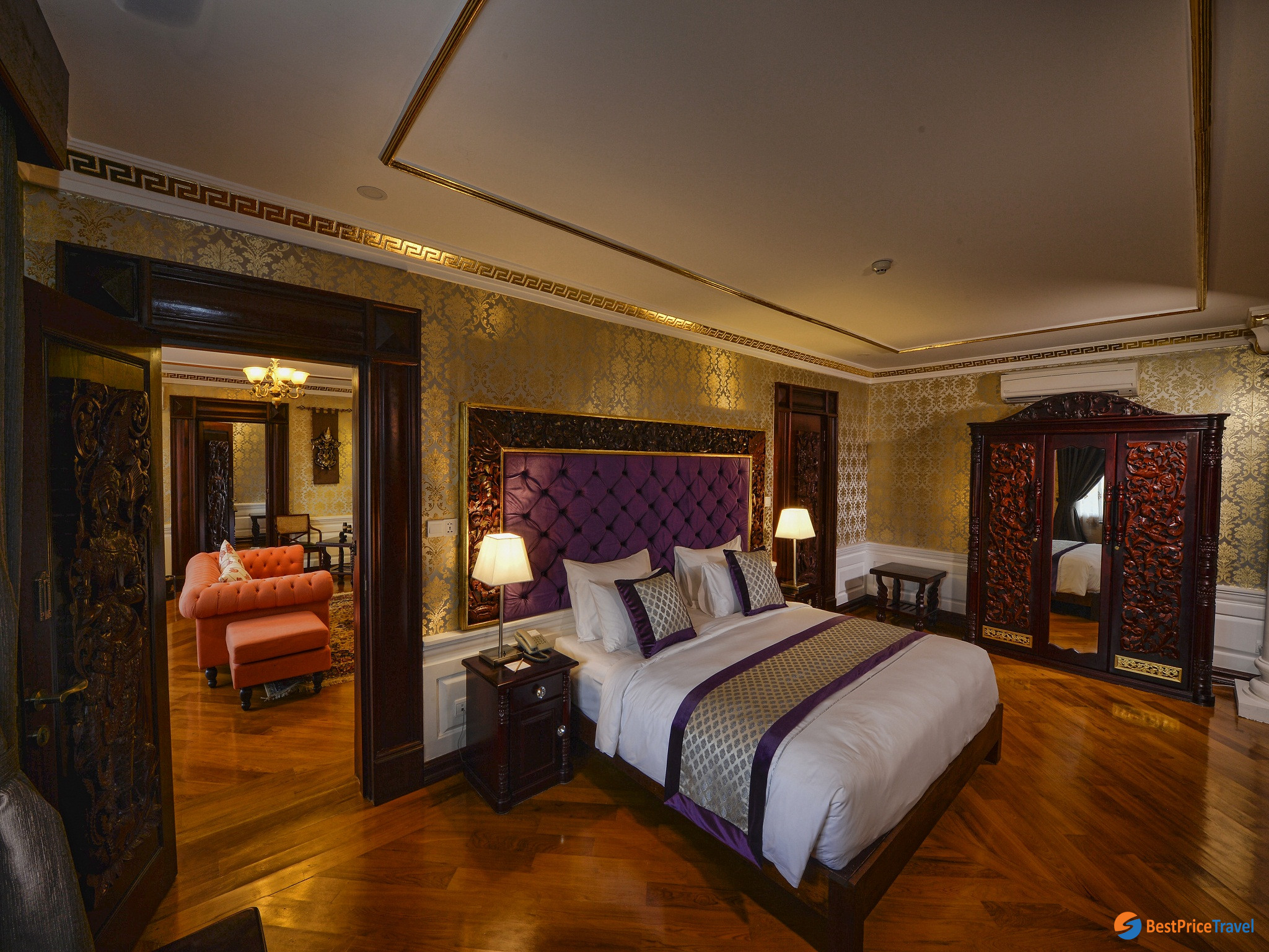 Luxury room at Bagan Lodge Hotel