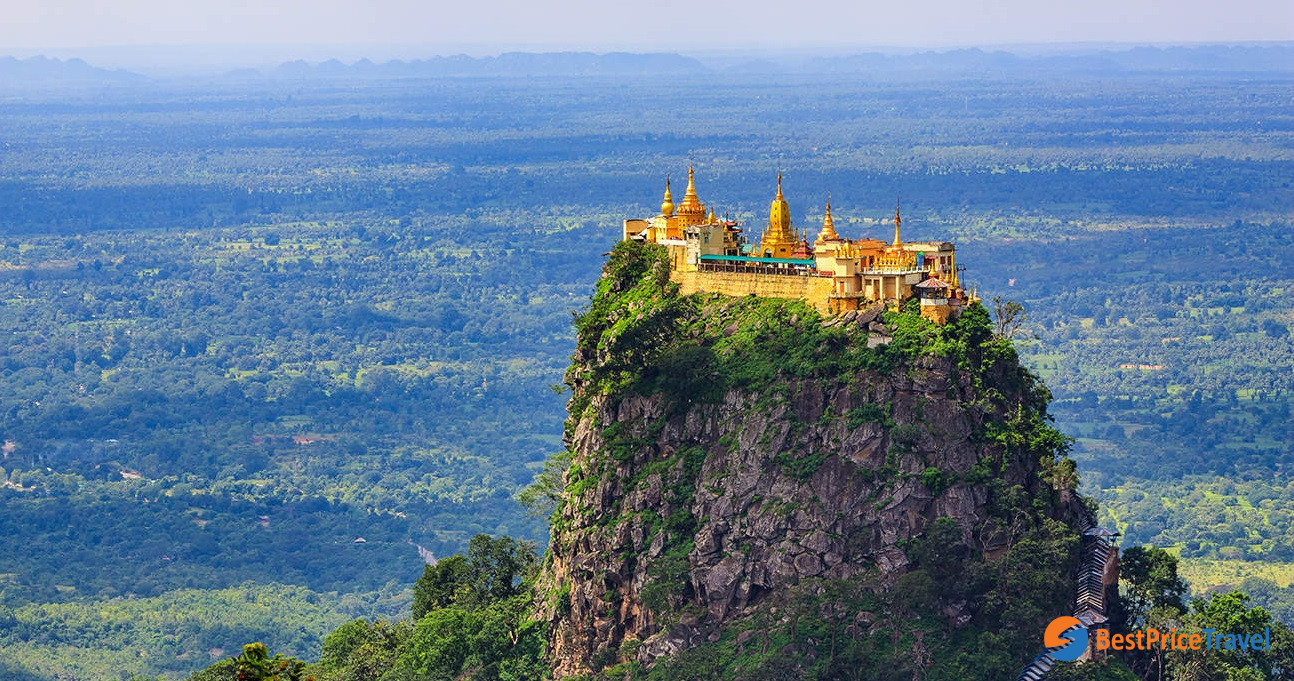 Climb to Mount Popa