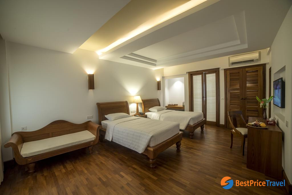 3-star hotel is a budget chocie to save the cost of travel in Myanmar