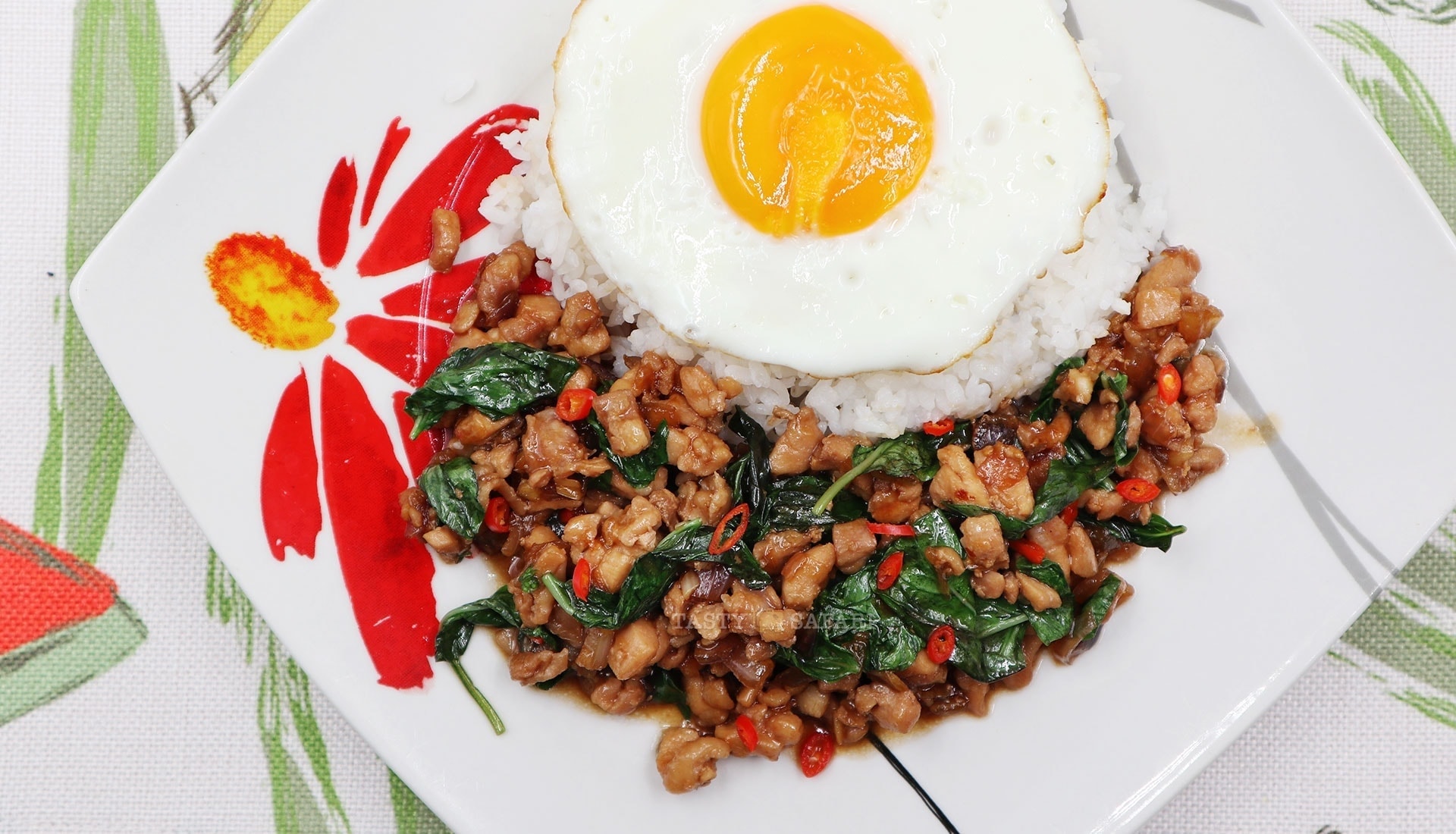 Thai Traditional Food Phat Kaphrao