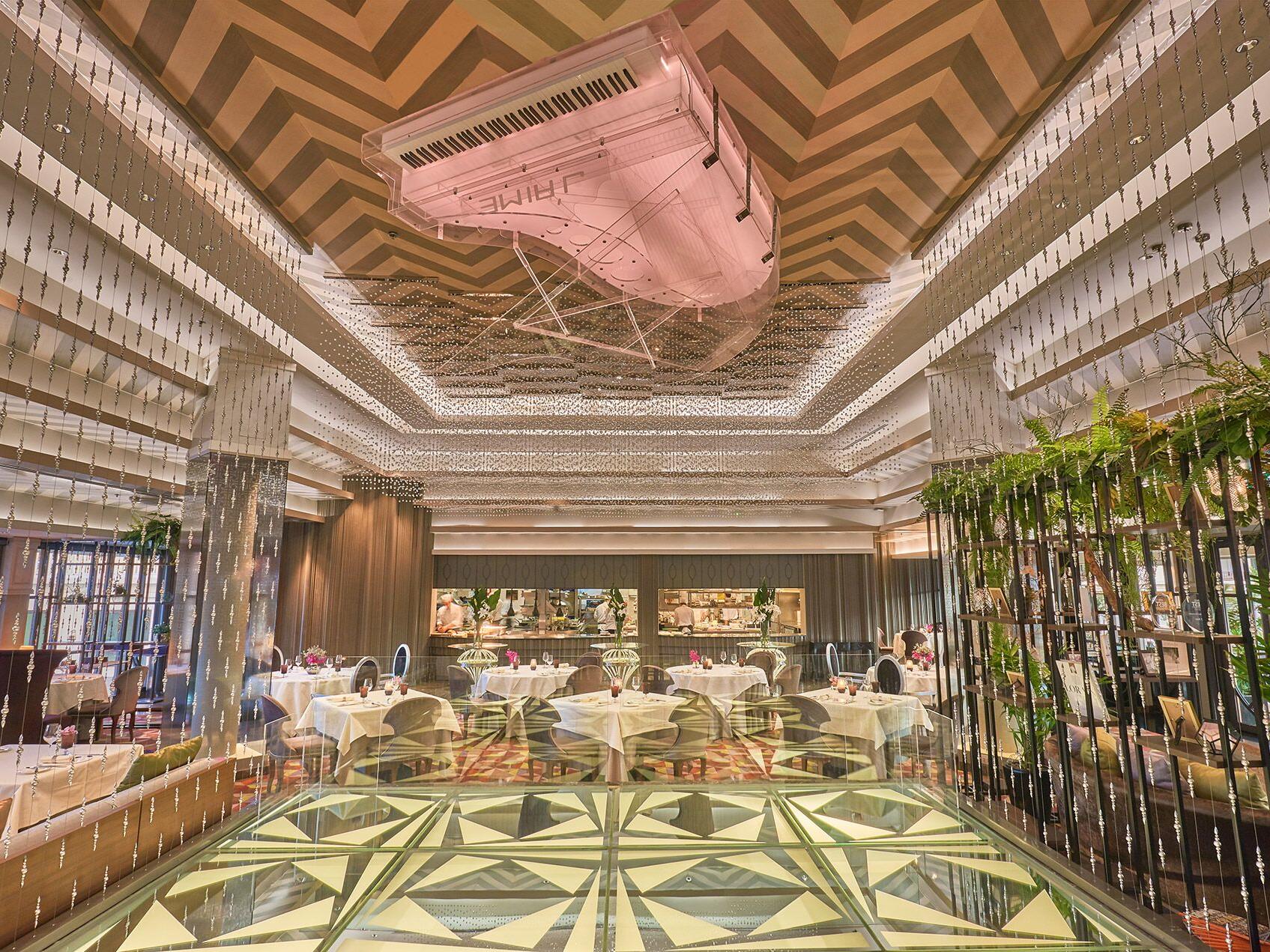 'Upside Down' concept at J'AIME by Jean-Michel Lorain - Michelin restaurant in Bangkok