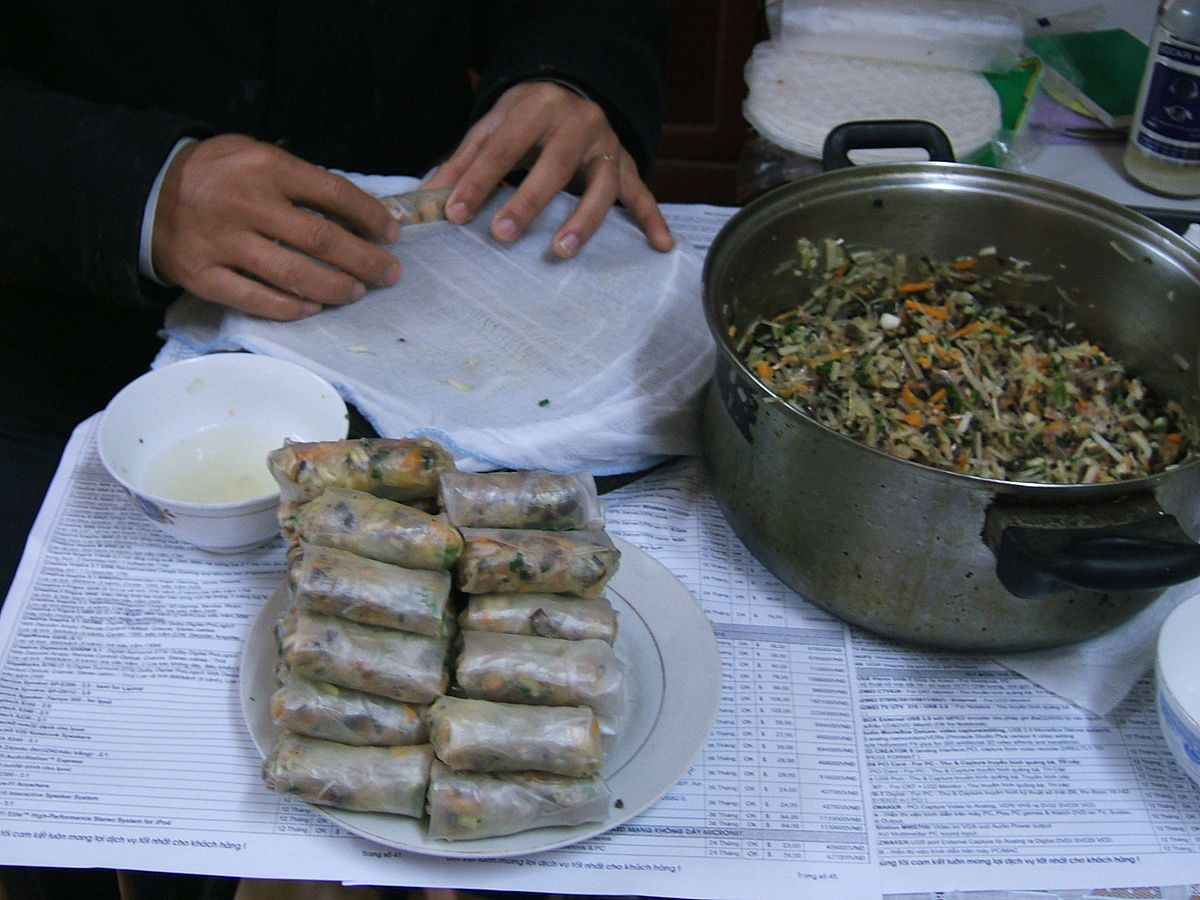 How to make spring rolls