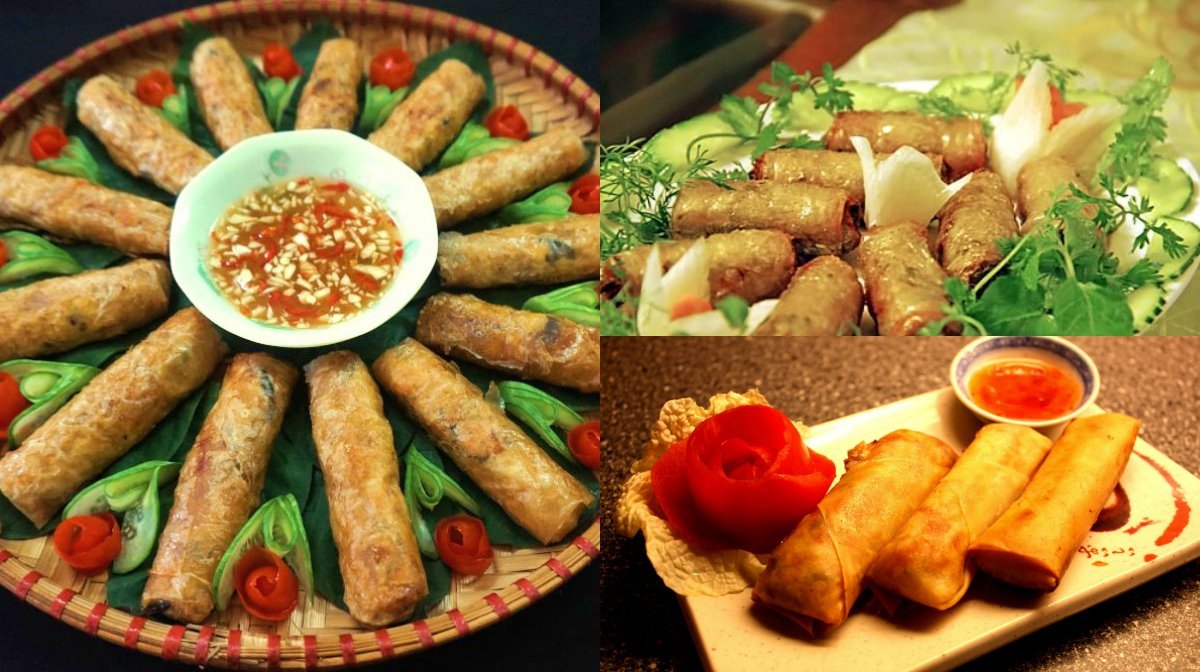 Spring rolls in Vienam