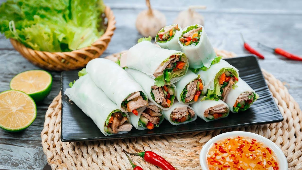 Pho cuon Hanoi