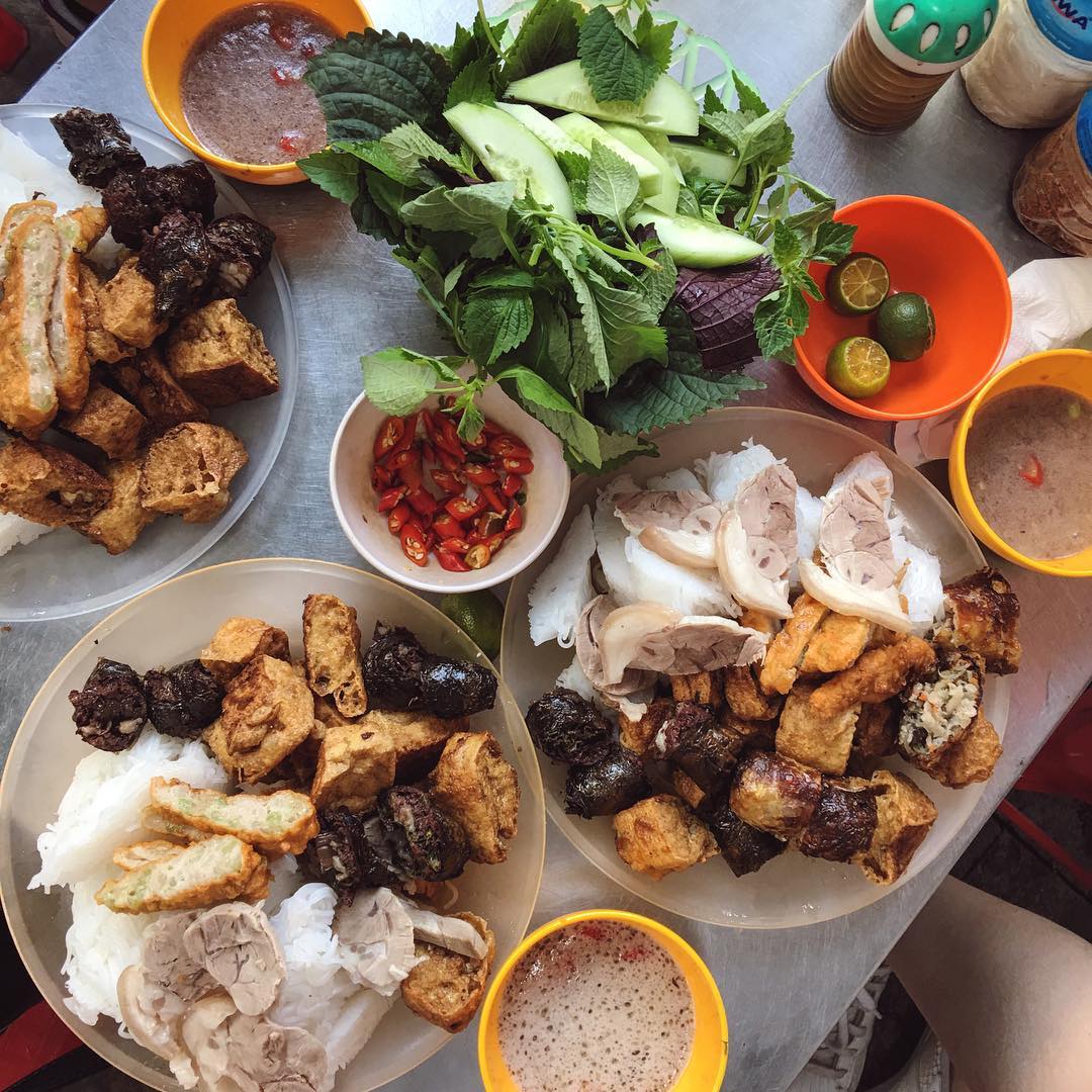 Bun Dau Mam Tom in Hanoi
