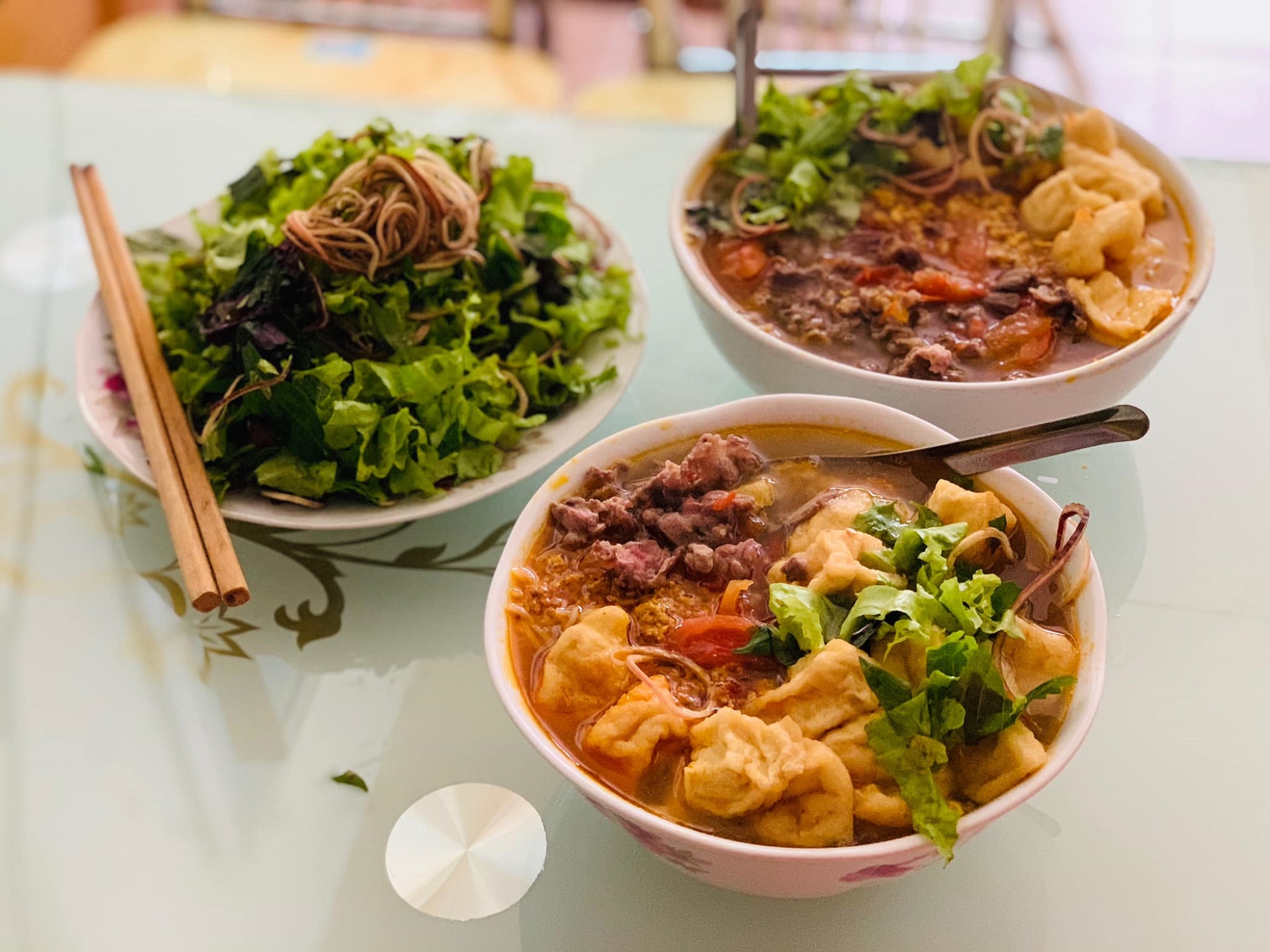 Bun Rieu in Hanoi