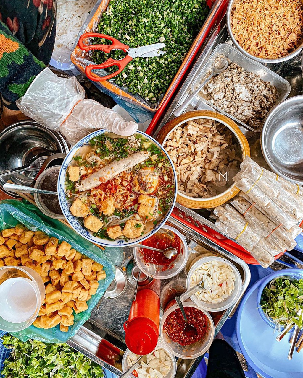 Bun Rieu in Hanoi
