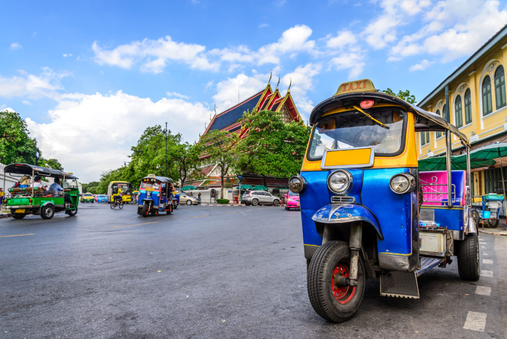 Get Around in Bangkok by Tuk Tuk