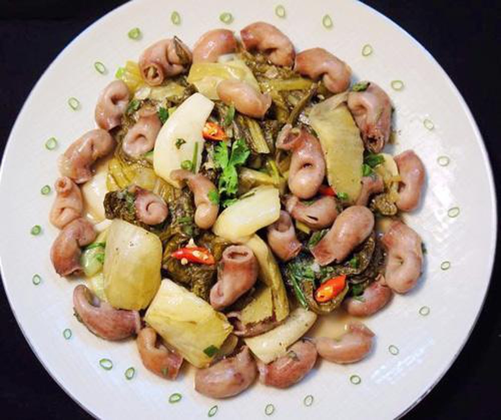 Long Ca Xao Dua - Top 25 best food in Hanoi