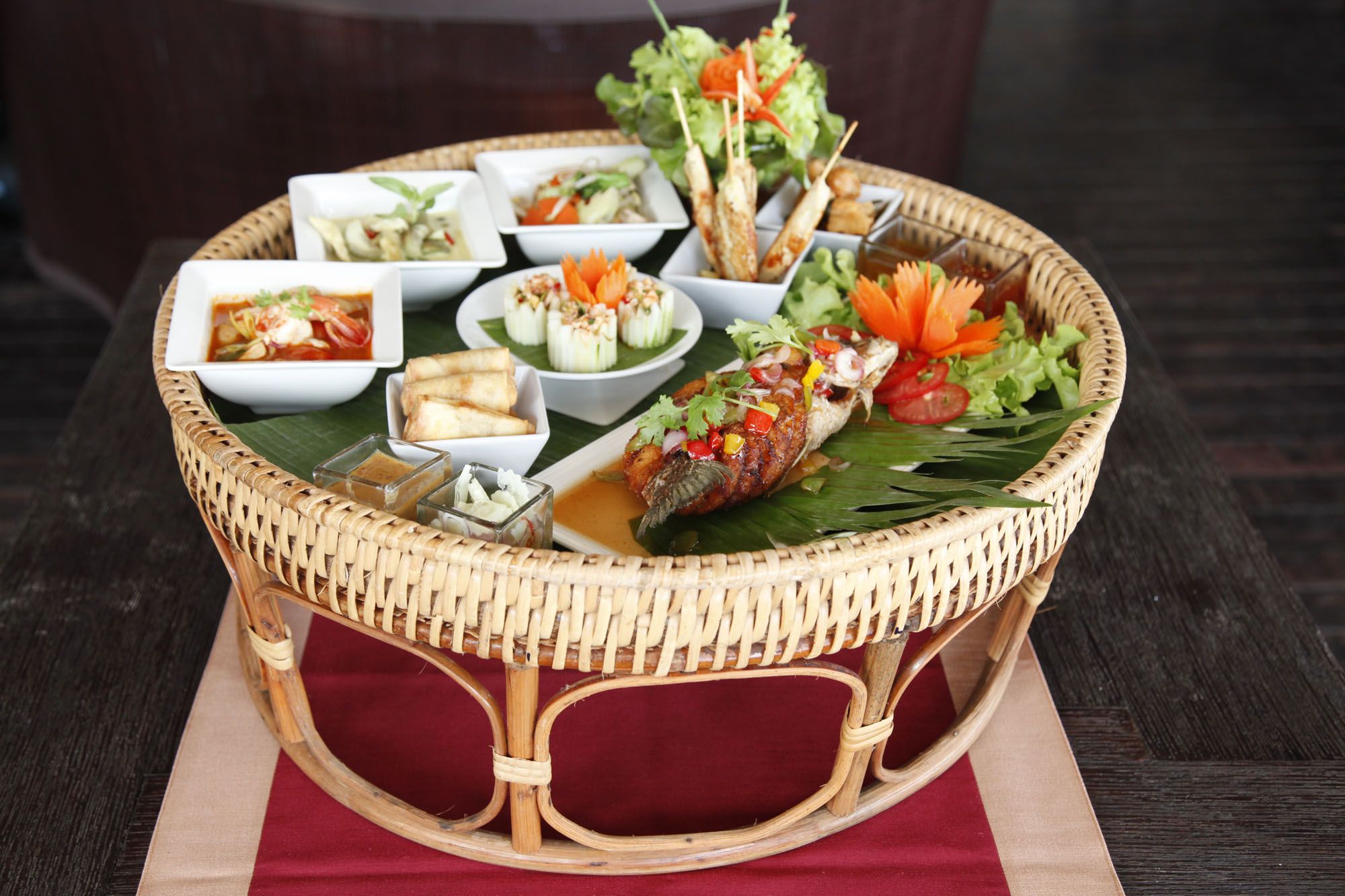 Khantoke style cuisine 