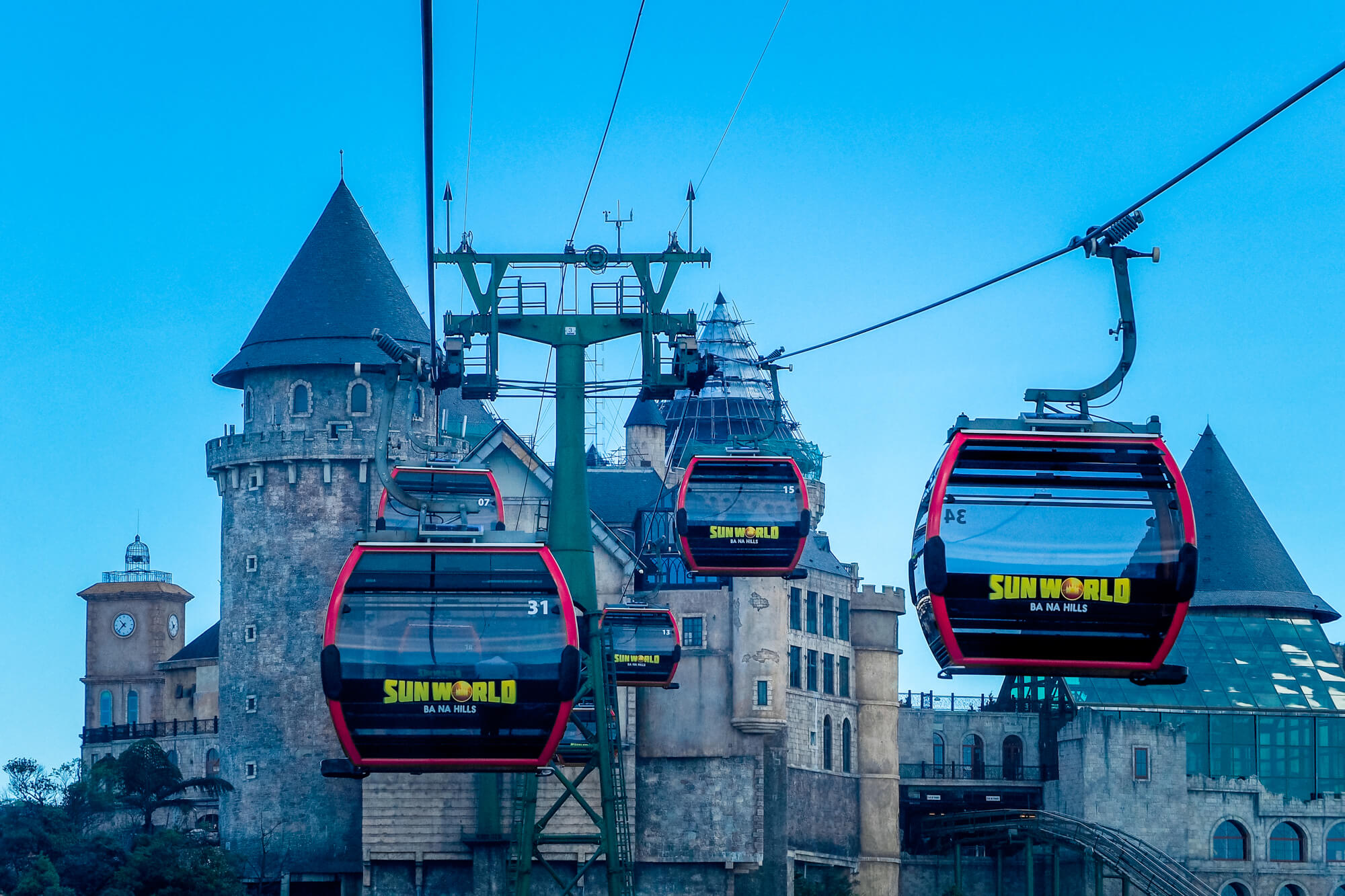 Visiting Ba Na hills