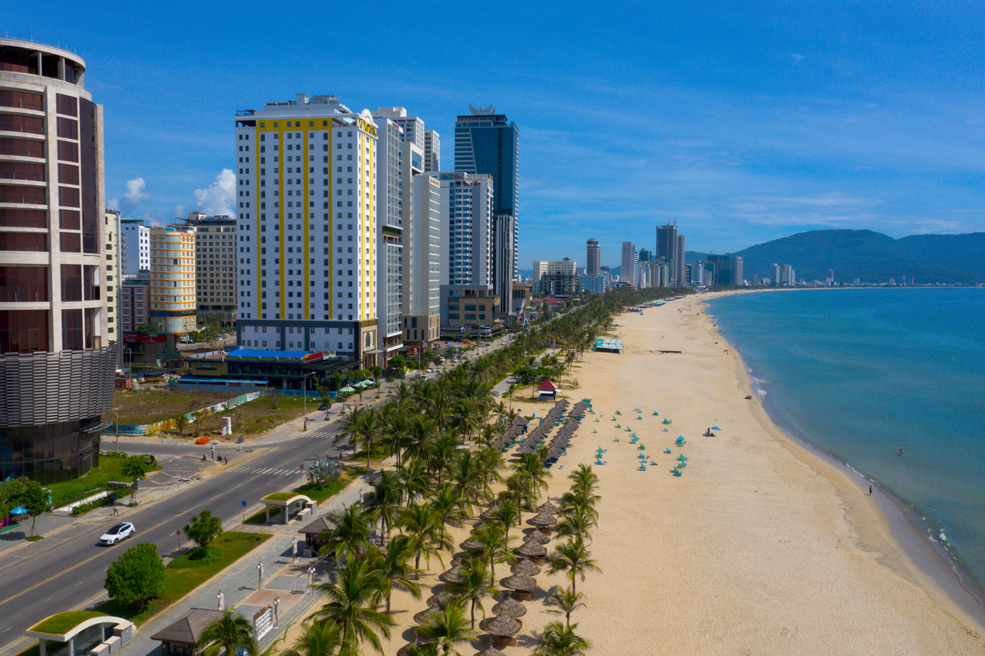 Beautiful beach of Da Nang