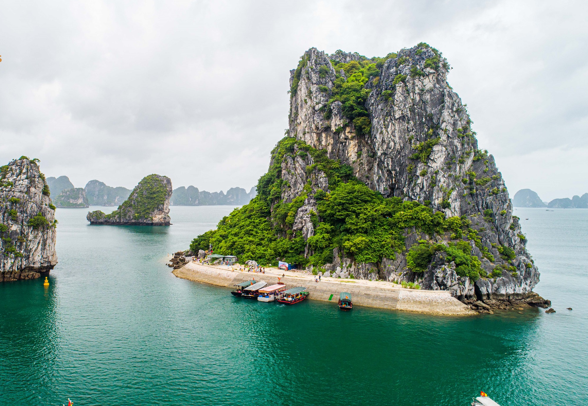 Cruising in Halong Bay is in every traveller's list