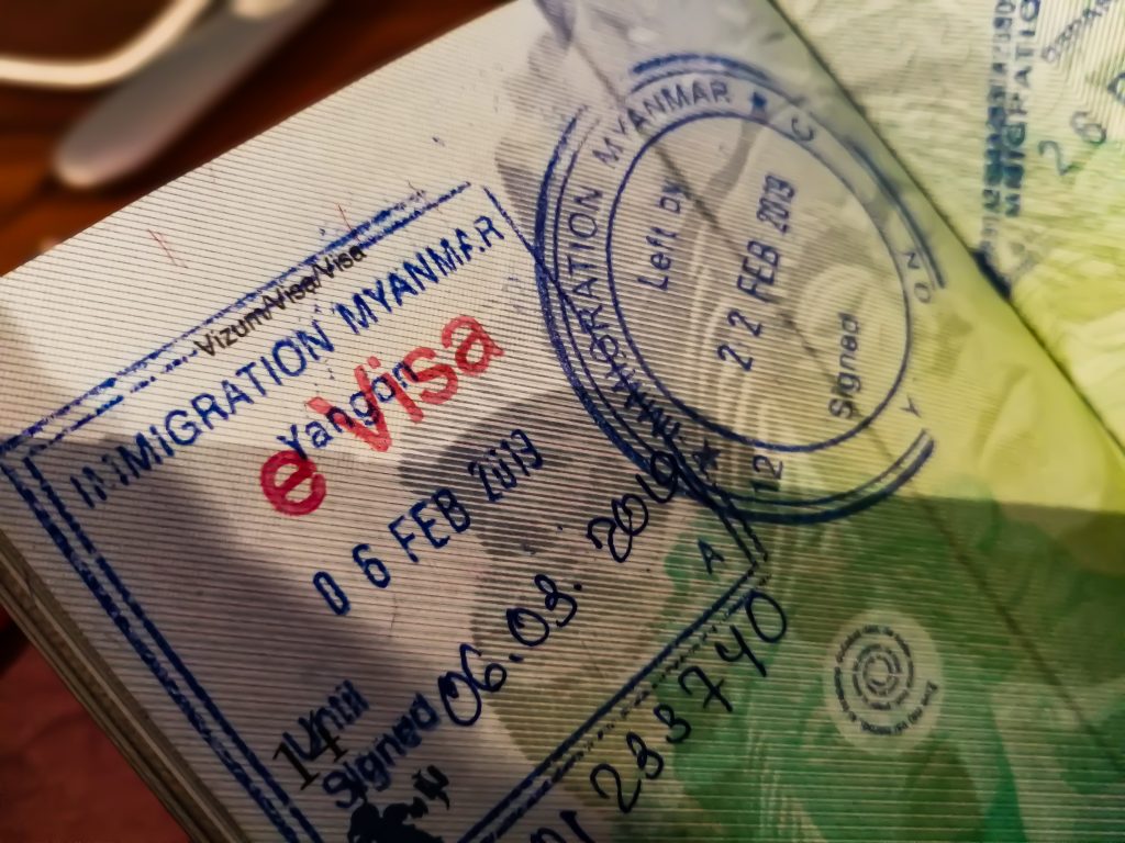 Overstaying Myanmar visa