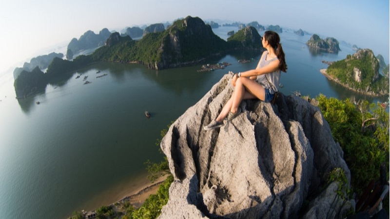 Halong Bay from the top