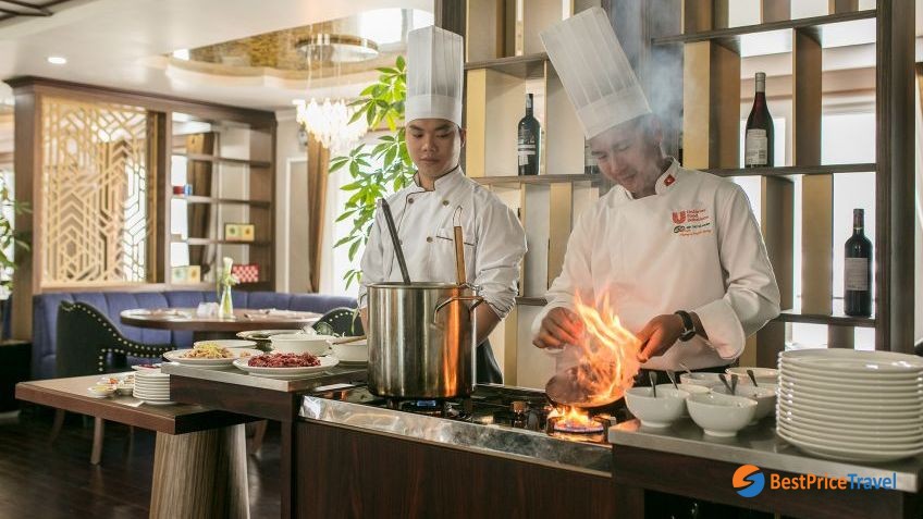 Cooking Class on Era cruise