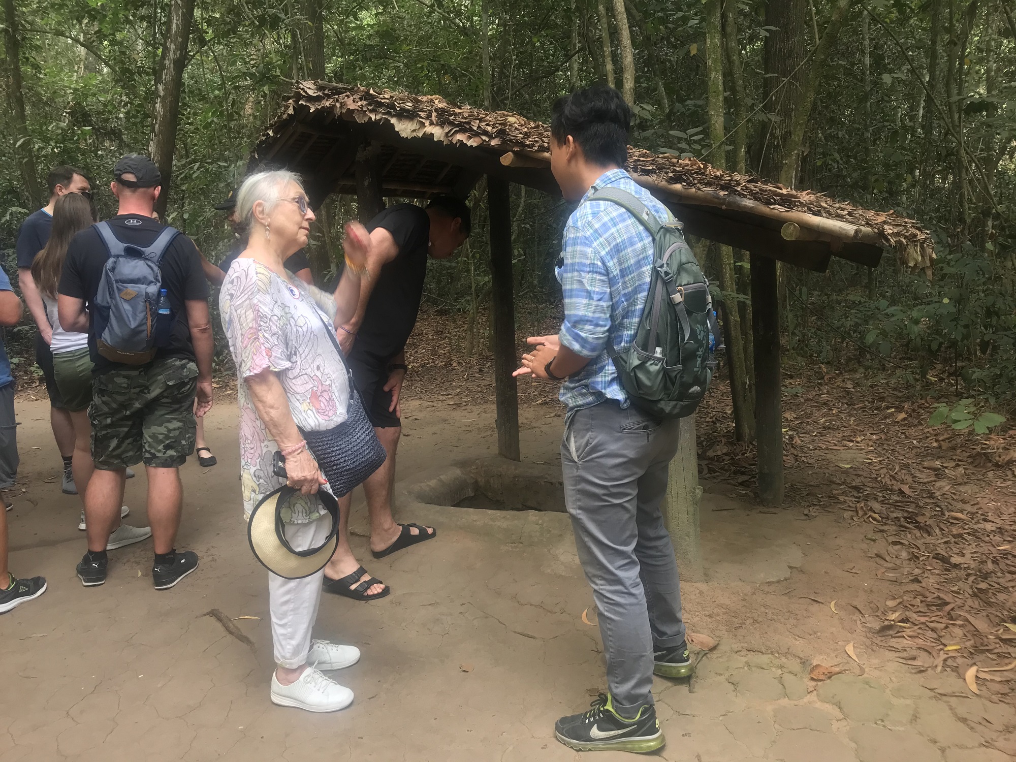 Crawl through the Cu Chi tunnels