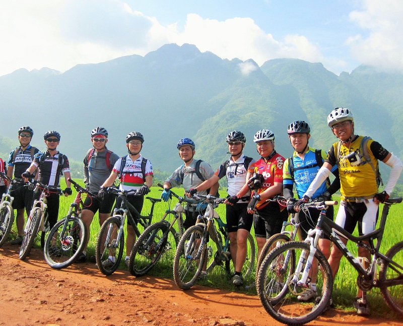 cycling in Sapa