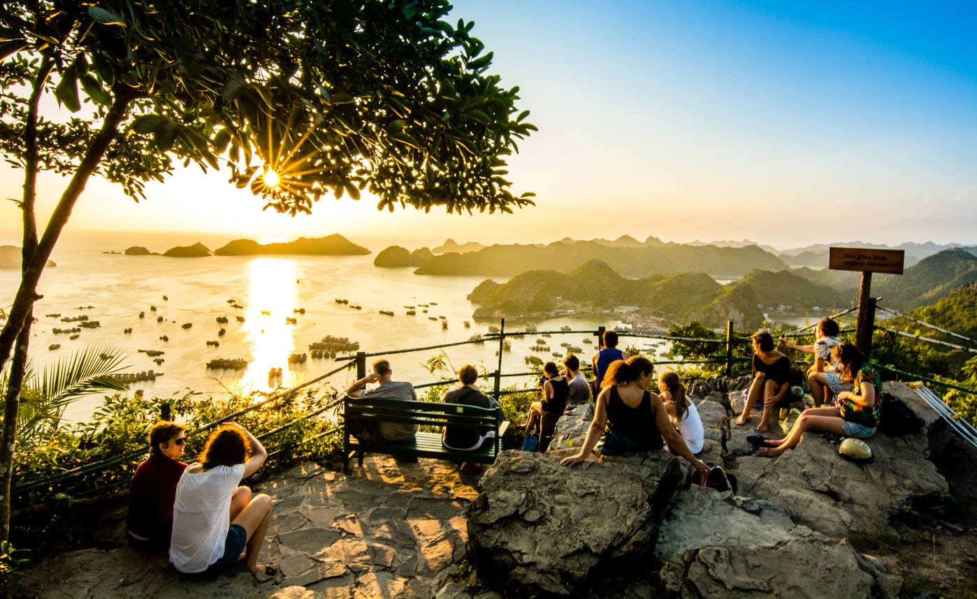 Sunset at Cannon Fort - Things to do in Cat Ba