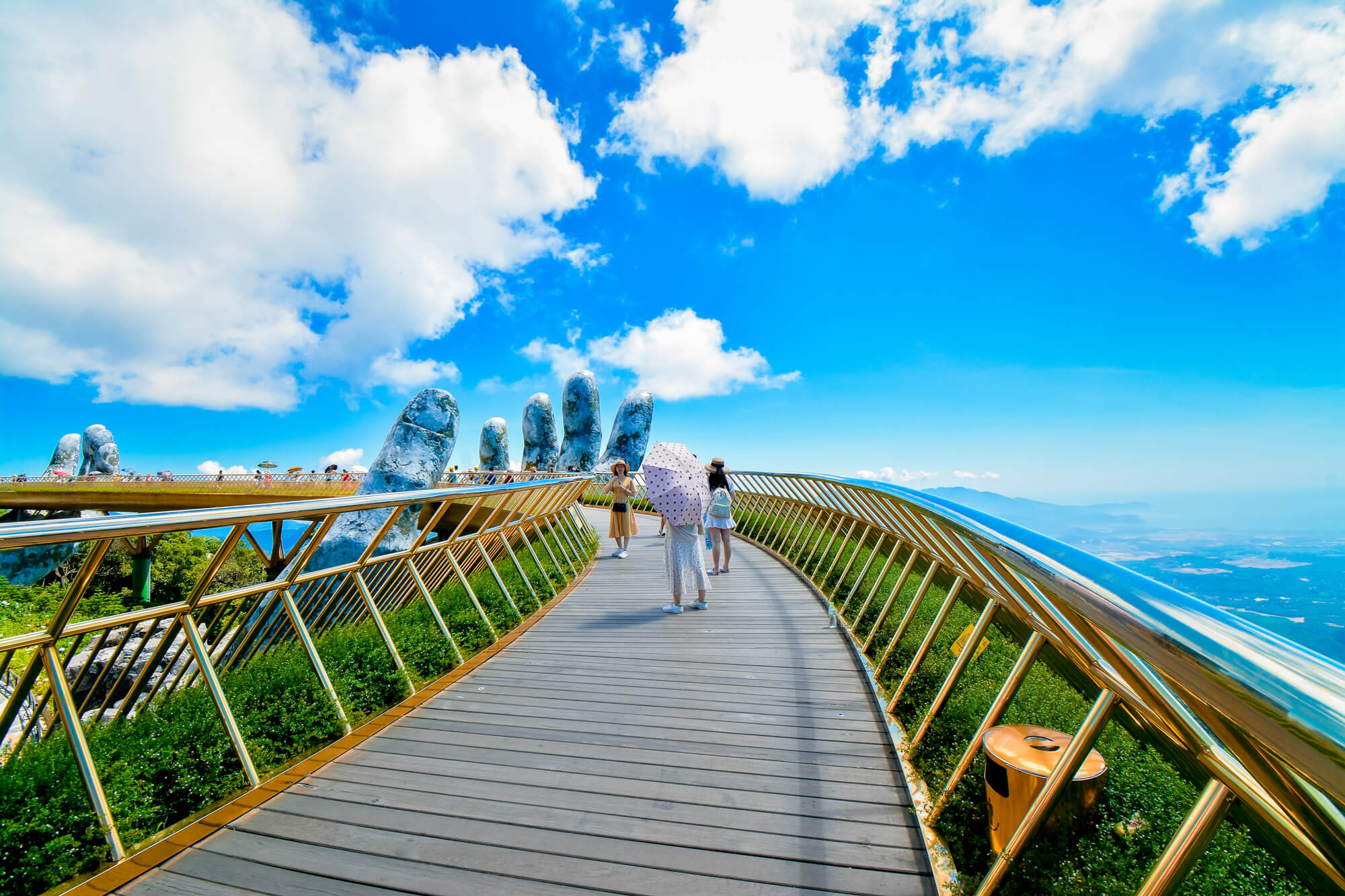 Ba Na Hills in Da Nang is best place in Vietnam to visit in Jan