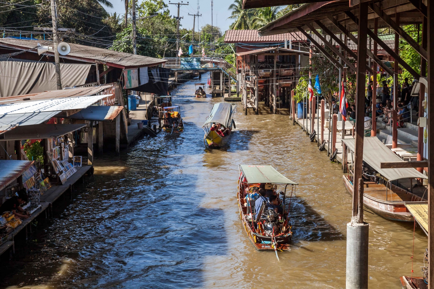 Damnern Saduak market - Thailand in 15 days