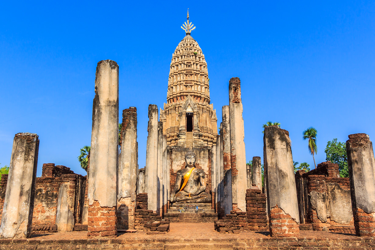 Sukhothai Historical Park - Thailand on A 15-day Journey