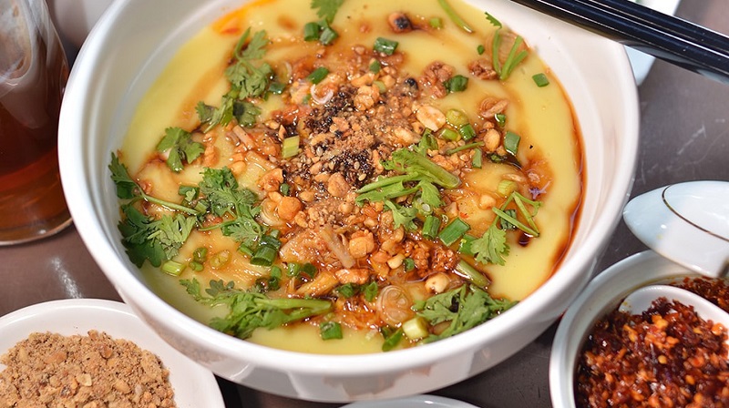 Shan Tofu Noodle - No 2 food to taste in Bagan night market