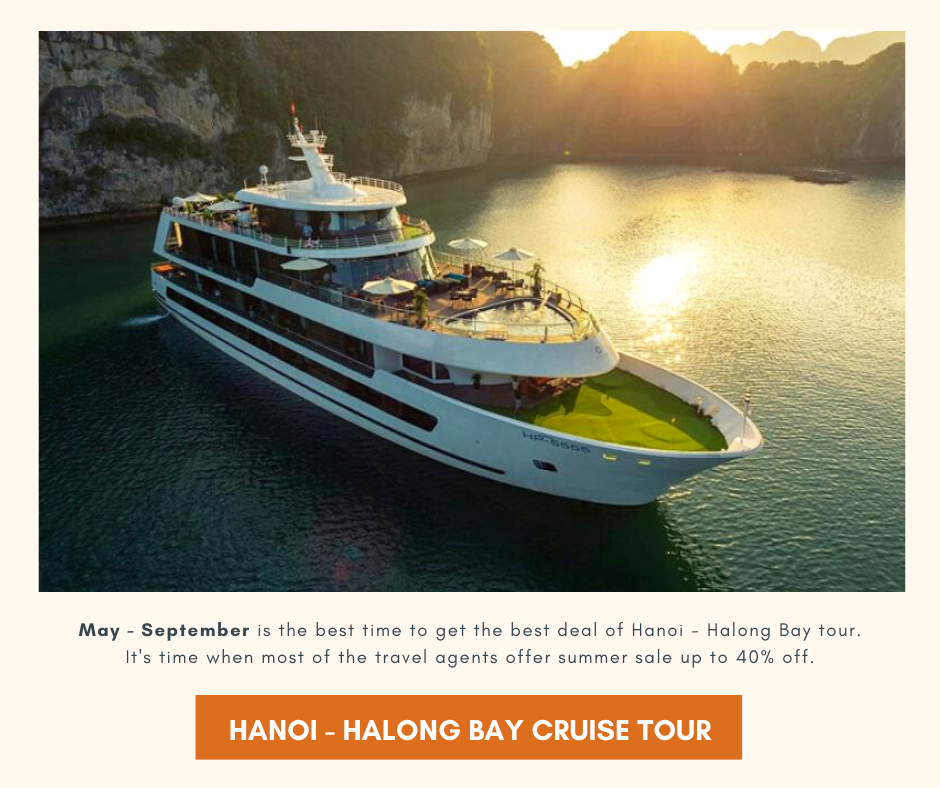 Best time to get the best deal Hanoi - Halong Bay tour