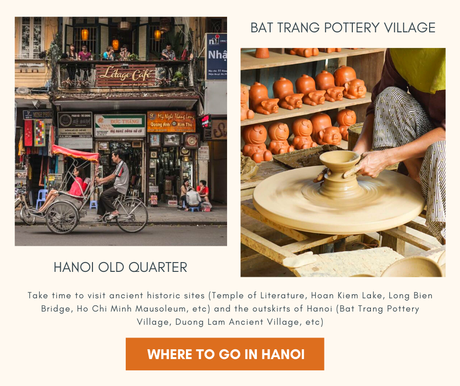 Where to visit in Hanoi