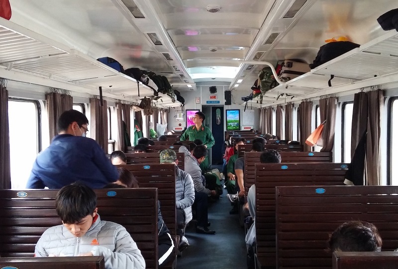 Hanoi to Halong Bay train