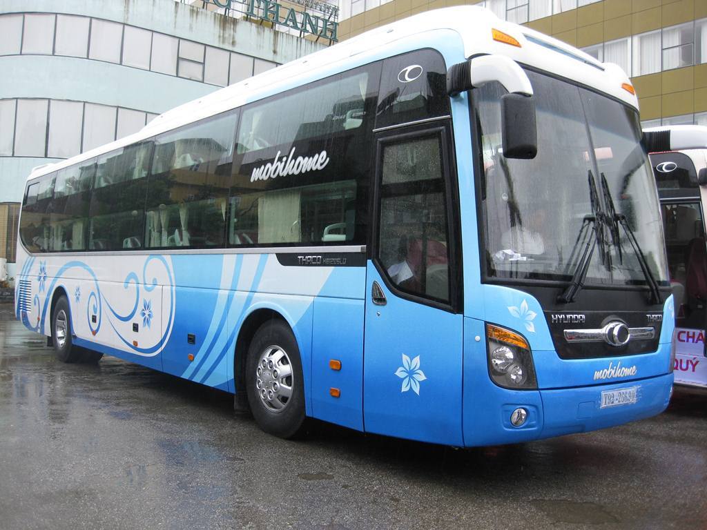 Sinh cafe Vietnam Open bus