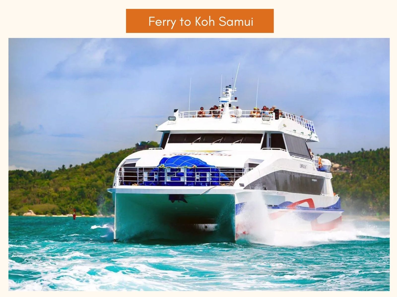 Chiang Mai to Koh Samui Ferry