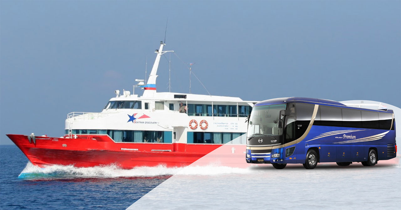Koh Samui to Pattaya bus and ferry 